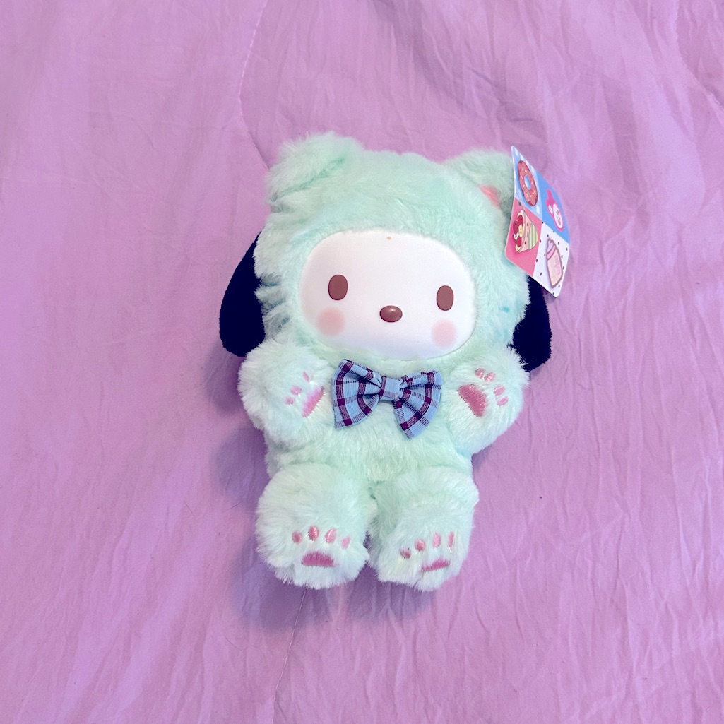 Pochacco Plush Keychain Pendant